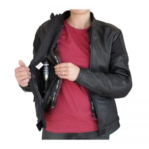 HELITE XENA Womens Leather Airbag Jacket - Image 5